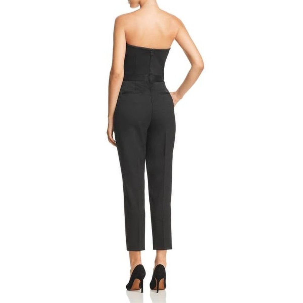 Theory Black Strapless Jumpsuit - Picture 5 of 8